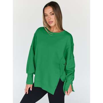 Trendy Queen Oversized Sweatshirts for Women and Teens
