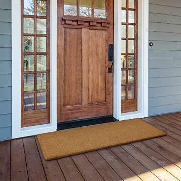 Kempf Natural Coir Coco Doormat, 36 by 72-Inch