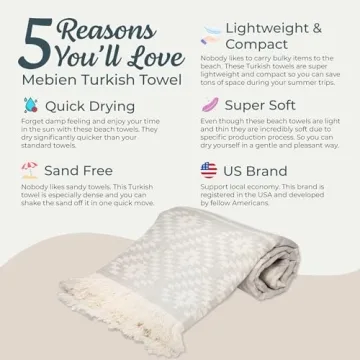 Quick Dry Sand Free Oversized Turkish Beach Towels