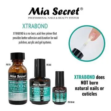Mia Secret Nail Prep Dehydrator & Acid-Free Primer 0.5 oz