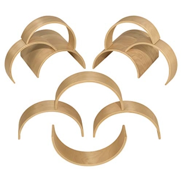 Wood Designs 10 Piece Block Set for Imaginative Play