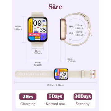 RUIMEN Smart Watches for All - Stylish & Functional