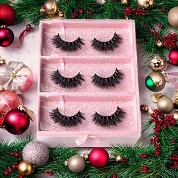 Arimika 3D Dramatic Mink Lashes - Luxurious & Reusable