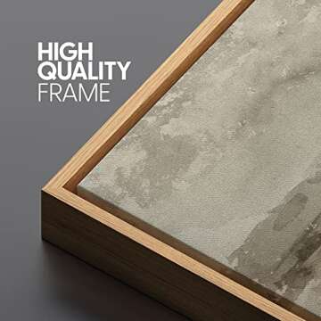 Explore SIGNLEADER Framed Canvas Print for Home Decor