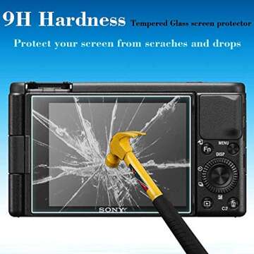 ULBTER Screen Protector for Sony ZV-1 II/ZV-1/ZV-E10