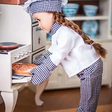 Authentic 18 Inch Doll Pepperoni Pizza with Pizza Queen Box