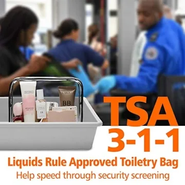Travel-Friendly PACKISM TSA Approved Toiletry Bags