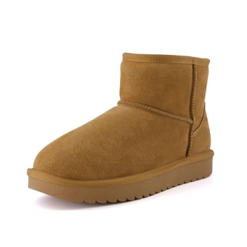 CUSHIONAIRE Women's Hipster Genuine Suede Boot for Comfort