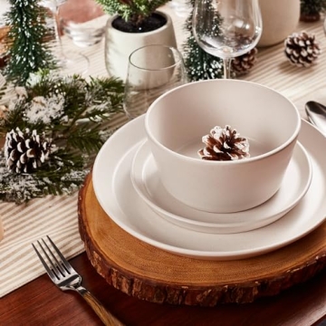 Stone Lain Albie 32-Piece Dinnerware Set for Elegant Meals