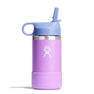 Hydro Flask Kids 12 Oz Water Bottle with Straw Cap