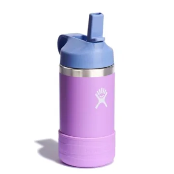 Hydro Flask Kids 12 Oz Water Bottle with Straw Cap