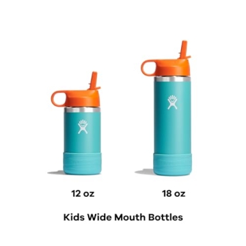 Hydro Flask Kids 12 Oz Water Bottle with Straw Cap