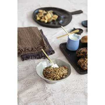 Bloomingville Unique Shaped Stoneware Bowl