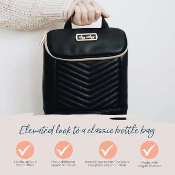 Stylish Itzy Ritzy Insulated Bottle Bag for Parents