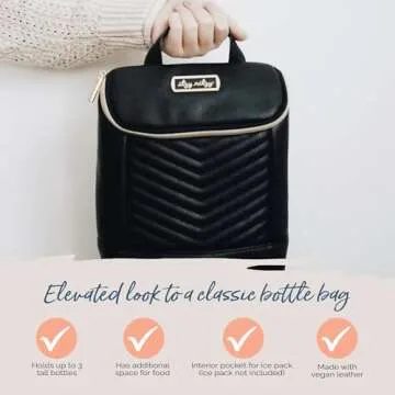 Stylish Itzy Ritzy Insulated Bottle Bag for Parents