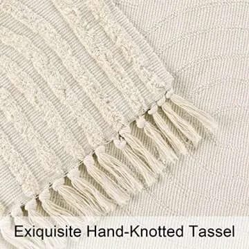 Lanffia Boho Kitchen Runner Rug - Stylish & Washable