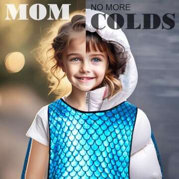 IROLEHOME Dragon-Wings Costume for Kids Mask Dinosaur Dress Up Cape for Boys Girls Halloween-Party Gifts Toys (metallic blue) (metallic blue)