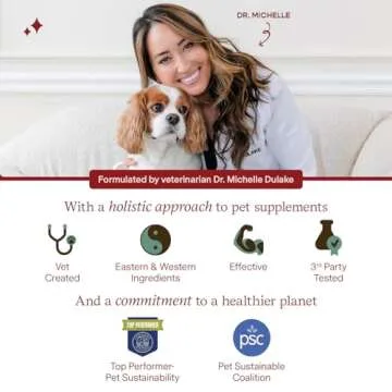 Fera Pets Cardiac Supplement for Dogs & Cats – 120 Capsules​ - Vet Created -Cardiovascular Function & Strength-Taurine, CoQ10, Organic Hawthorne Berry