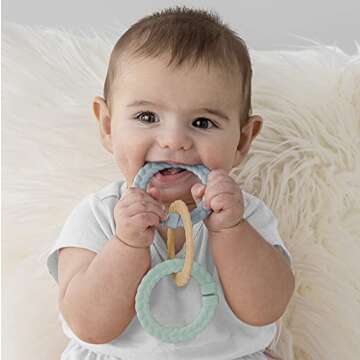 Itzy Ritzy Teething Toy Gift Set for Babies - Fun & Soothing