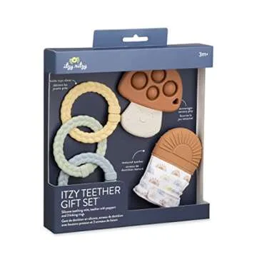 Itzy Ritzy Teething Toy Gift Set for Babies - Fun & Soothing