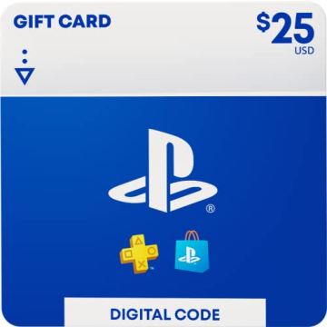 $25 PlayStation Store Gift Card Digital Code