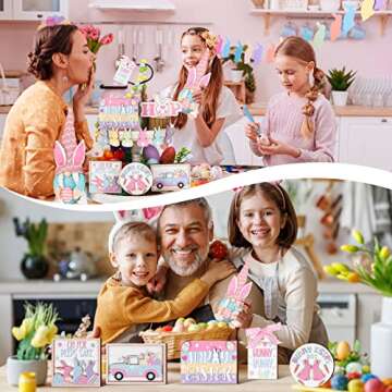 Decorative 14-Piece Easter Farmhouse Gnome Set for Home