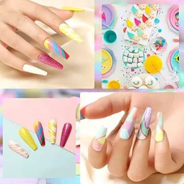 MODELONES 24 Color Gel Polish Set for Stylish Manicures