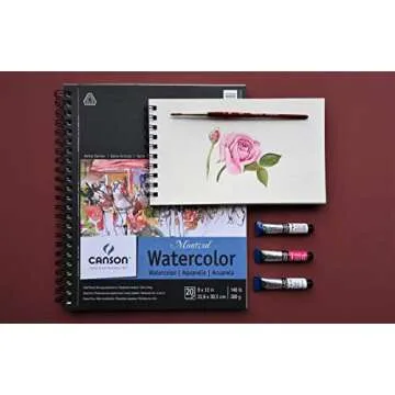 Canson Artist Series Watercolor Pad 5.5x8.5 inches - 20 Sheets