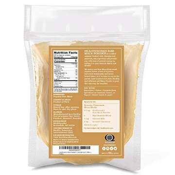 Healthworks Maca Powder Raw (32 Ounces / 2 Pounds) | Certified Organic Flour Use | Keto, Vegan & Non...