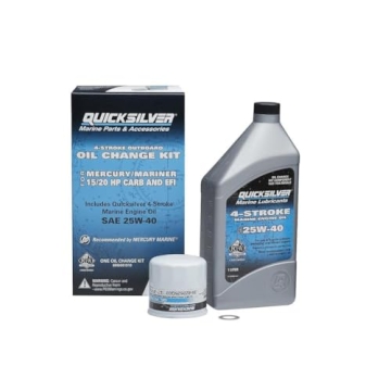 Quicksilver Oil Change Kit – Complete Maintenance for Mercury 15hp & 20hp