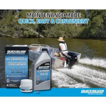Quicksilver 25W-40 Oil Change Kit for Mercury Outboards