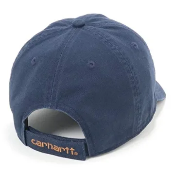 Carhartt Men's Navy Cotton Canvas Cap - One Size