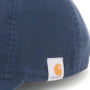 Carhartt Men's Navy Cotton Canvas Cap - One Size