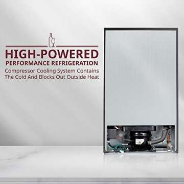 SCHMECKE 34 Bottle Wine Cooler with Temperature Control