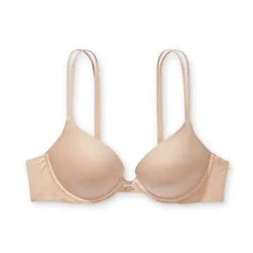 Victoria's Secret Very Sexy Push Up Bra, Adds One Cup Size, Plunge Neckline, Bras for Women, Marzipan, 36C