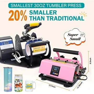 Realkant Tumbler Heat Press Machine for Custom Designs