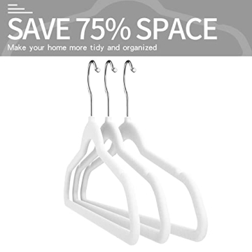 Elegant Velvet Hangers for Stylish Closet Organization