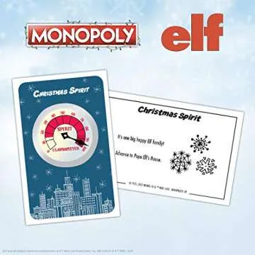 Monopoly Elf Collectible Game for Christmas Fun