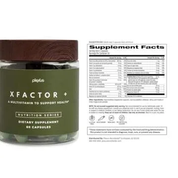 Plexus Xfactor+® Multivitamin for Immune and Energy Support