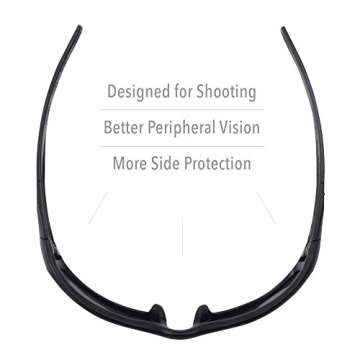 Honeywell Uvex Hypershock Anti-Glare Gray Shooting Glasses