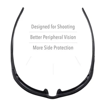 Honeywell Uvex Hypershock Anti-Glare Gray Shooting Glasses