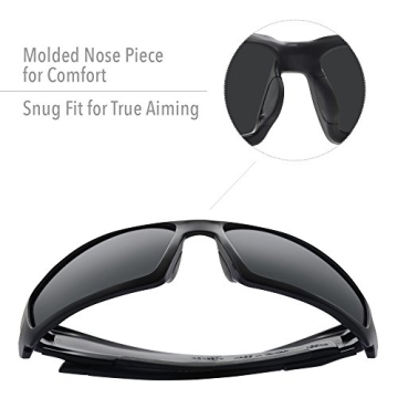 Honeywell Uvex Hypershock Anti-Glare Gray Shooting Glasses