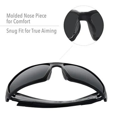 Honeywell Uvex Hypershock Anti-Glare Gray Shooting Glasses