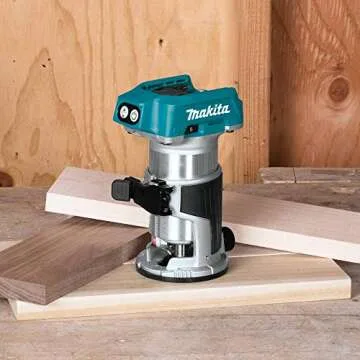 Makita XTR01Z Cordless Router for Ultimate Woodworking Precision