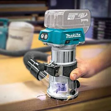 Makita XTR01Z Cordless Router for Ultimate Woodworking Precision