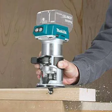 Makita XTR01Z Cordless Router for Ultimate Woodworking Precision