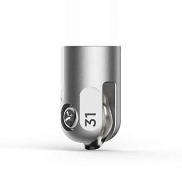 Cricut Wavy Replacement Blade, Stainless Steel Rotary Blade, 2 mm Length / 0.8 mm Height, Cuts Vinyl...