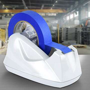 Premium Jumbo Tape Dispenser with Non-Slip Base