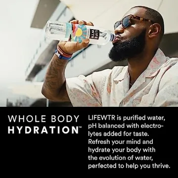 LIFEWTR Purified Water with Electrolytes - 12 Bottles