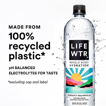 LIFEWTR Purified Water with Electrolytes - 12 Bottles